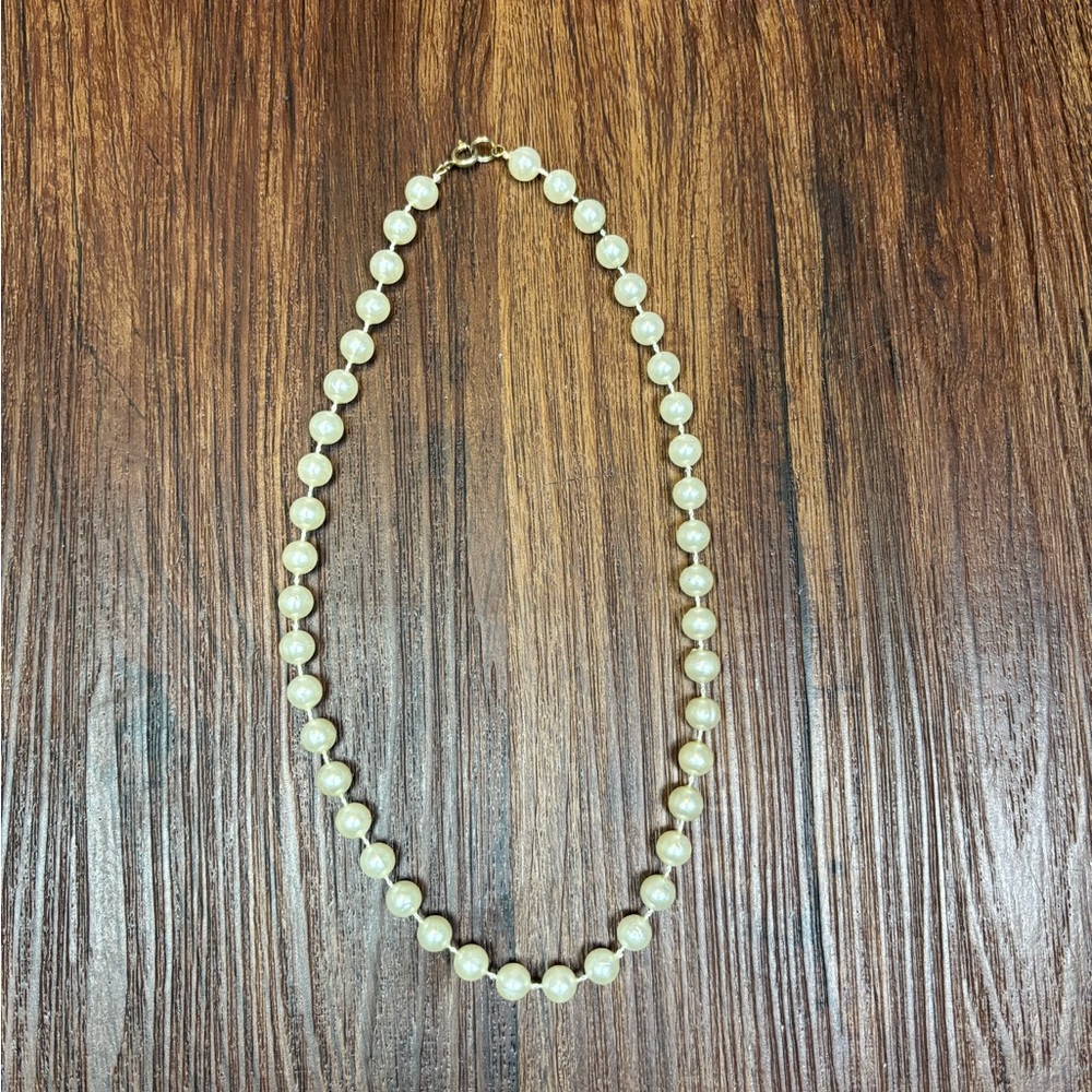 16 inch pearl necklace with clasp